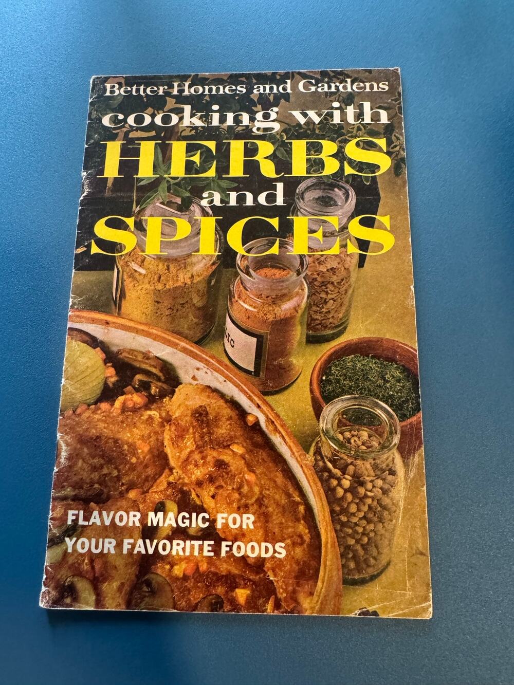 Vintage 1968 Better Homes & Gardens Cooking with Herbs and Spices Recipe Booklet